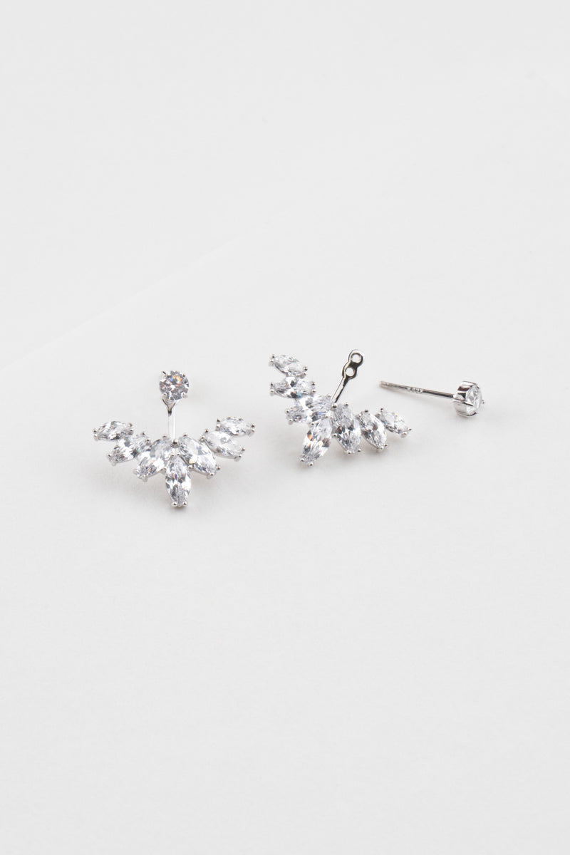 Stone Droplet Ear Jacket