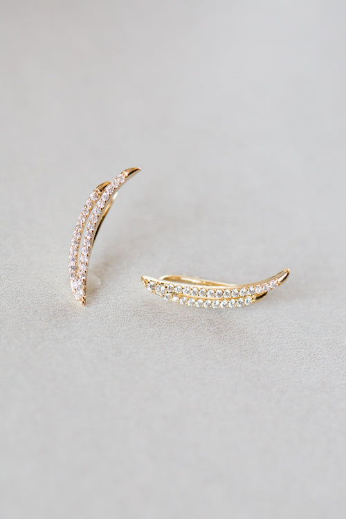 Wing Ear Pin Earrings