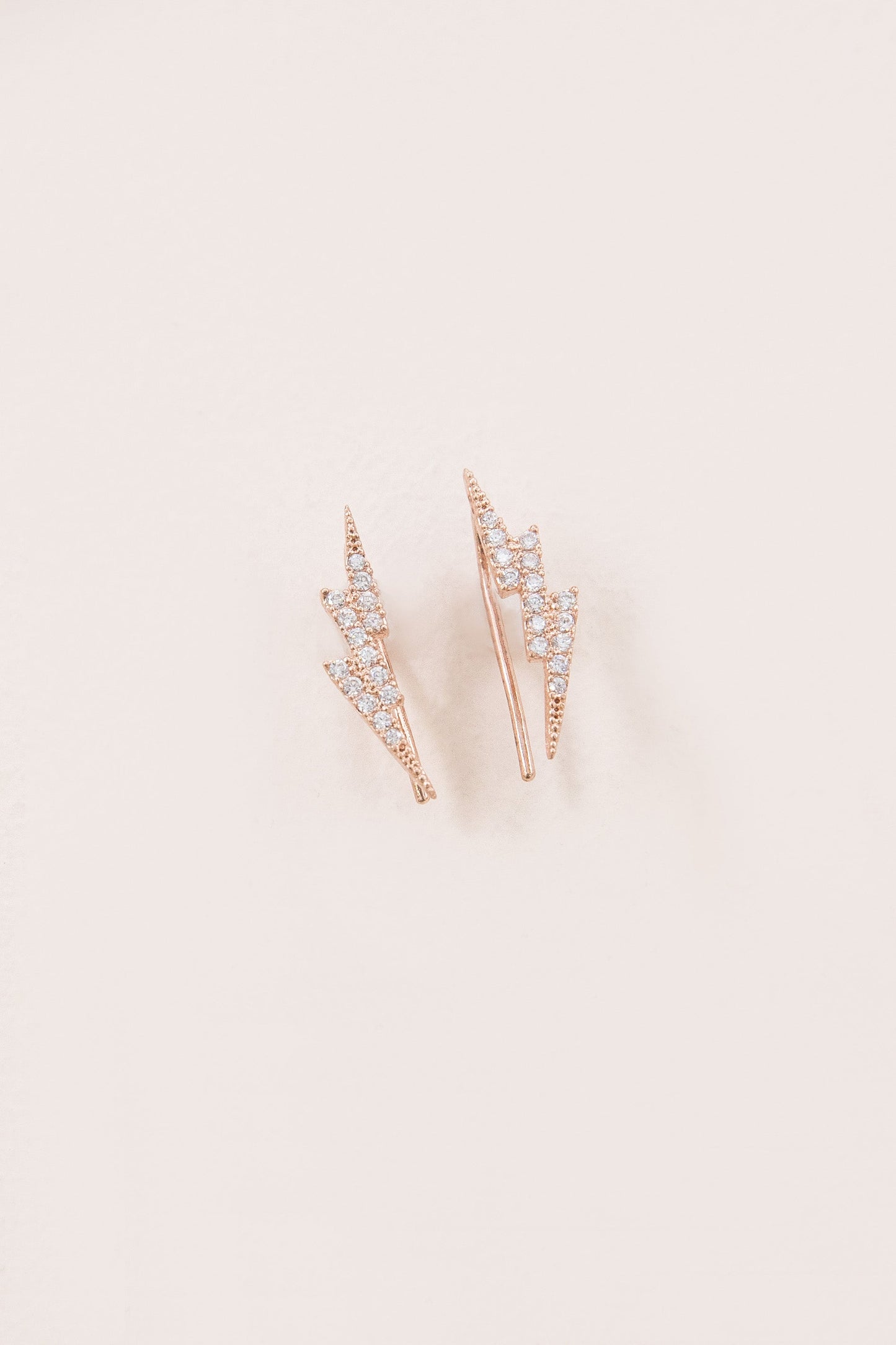 Bolt Ear Pin Earrings