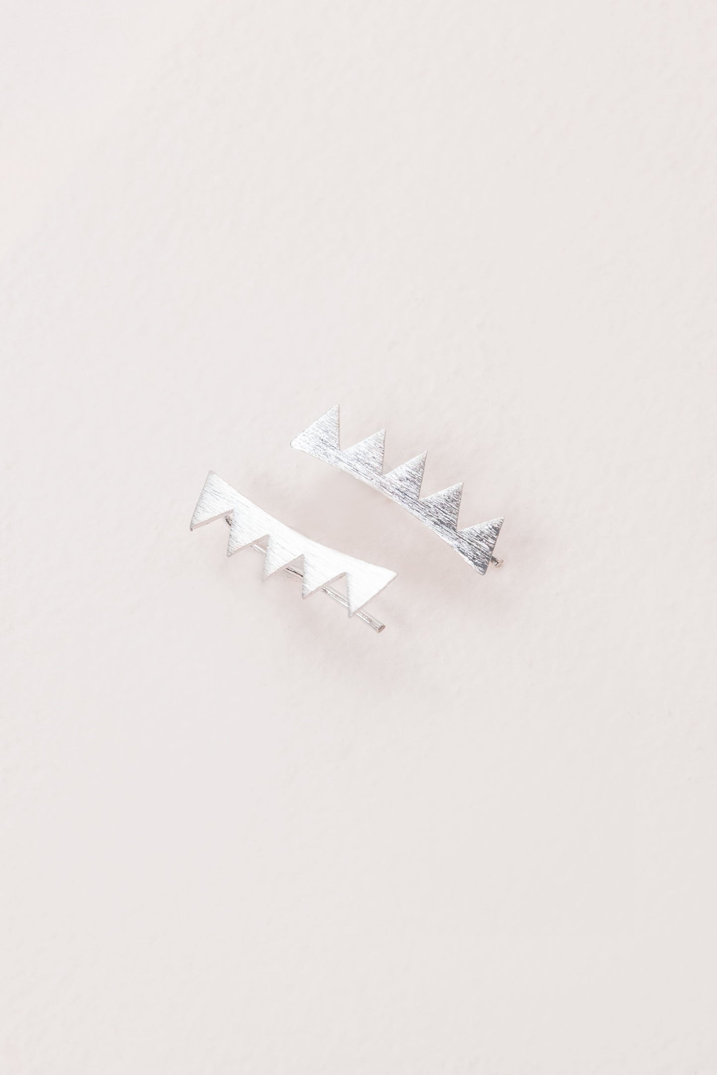 Spiked Ear Pin Earrings