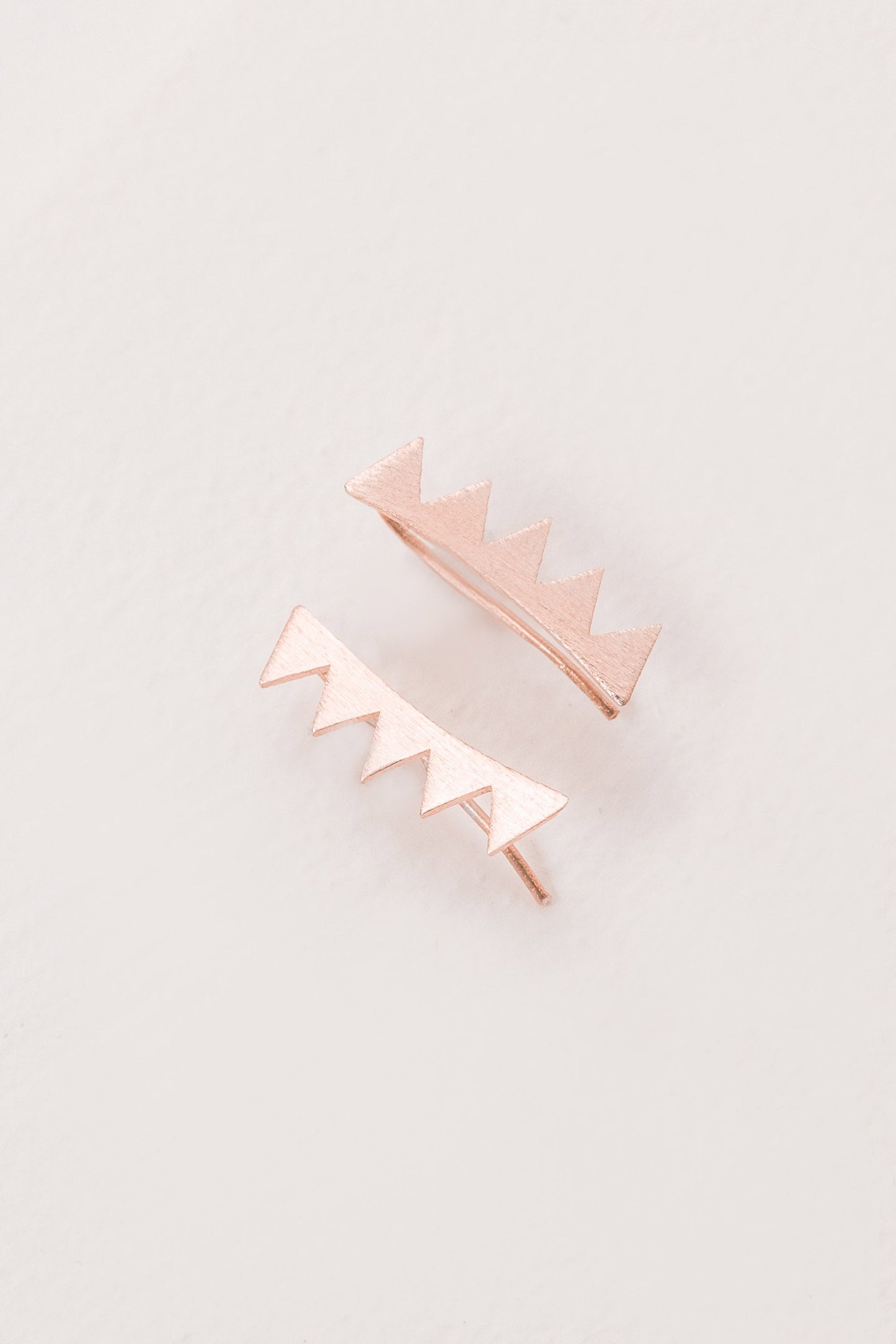 Spiked Ear Pin Earrings