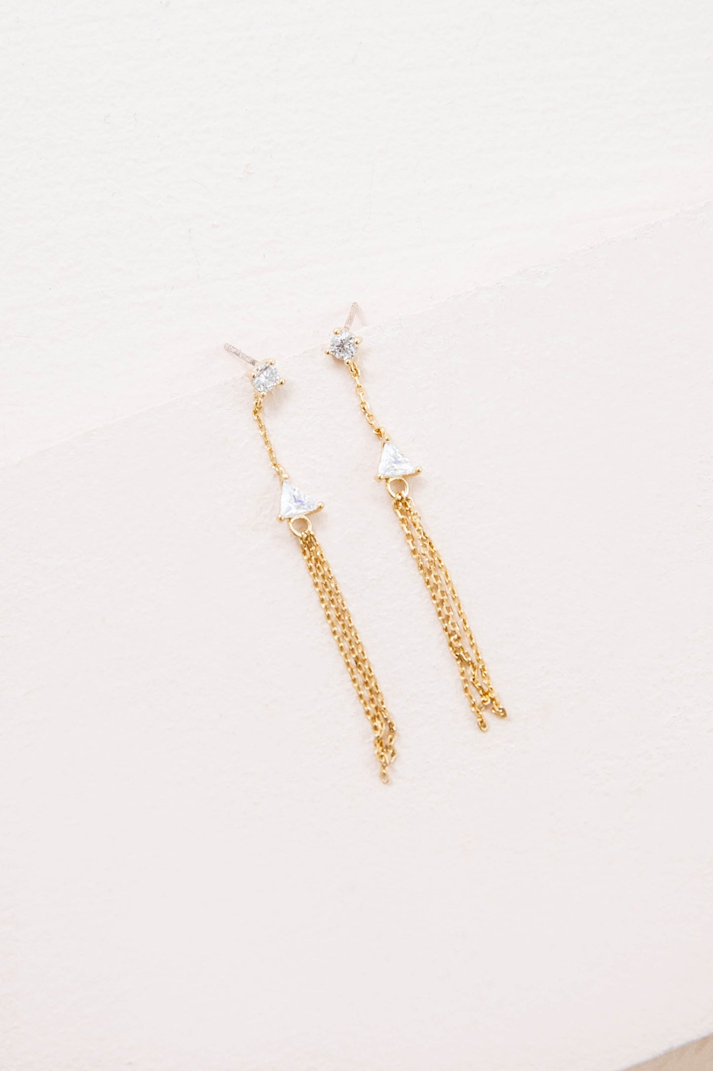 Stone Dangle Earrings