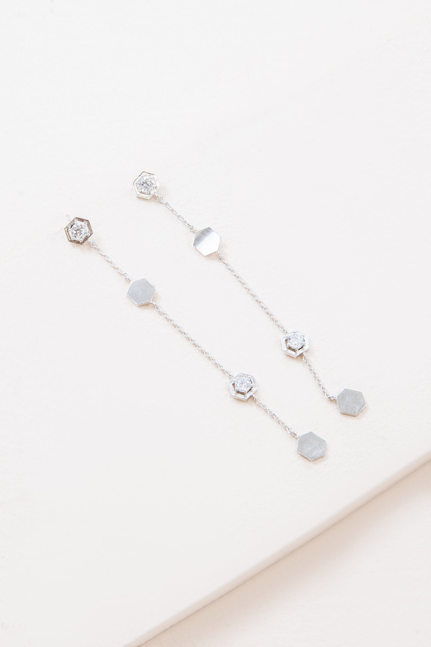 Geo Dangle Earrings