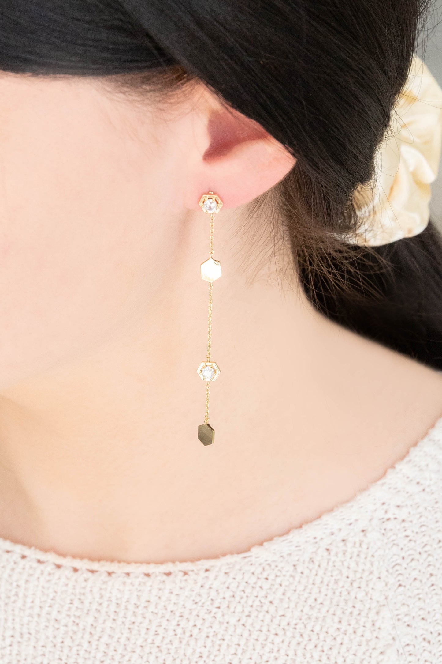 Geo Dangle Earrings