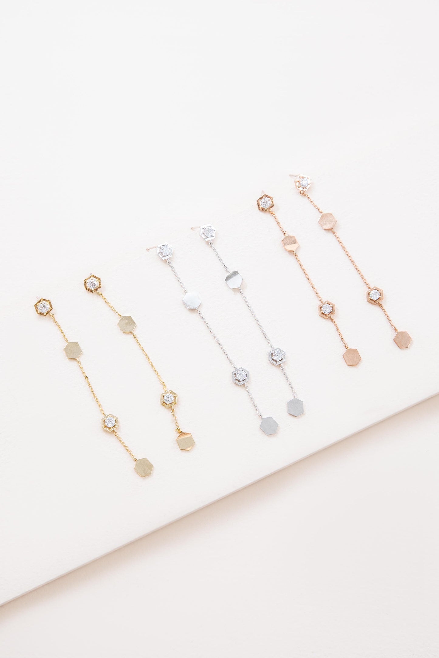 Geo Dangle Earrings