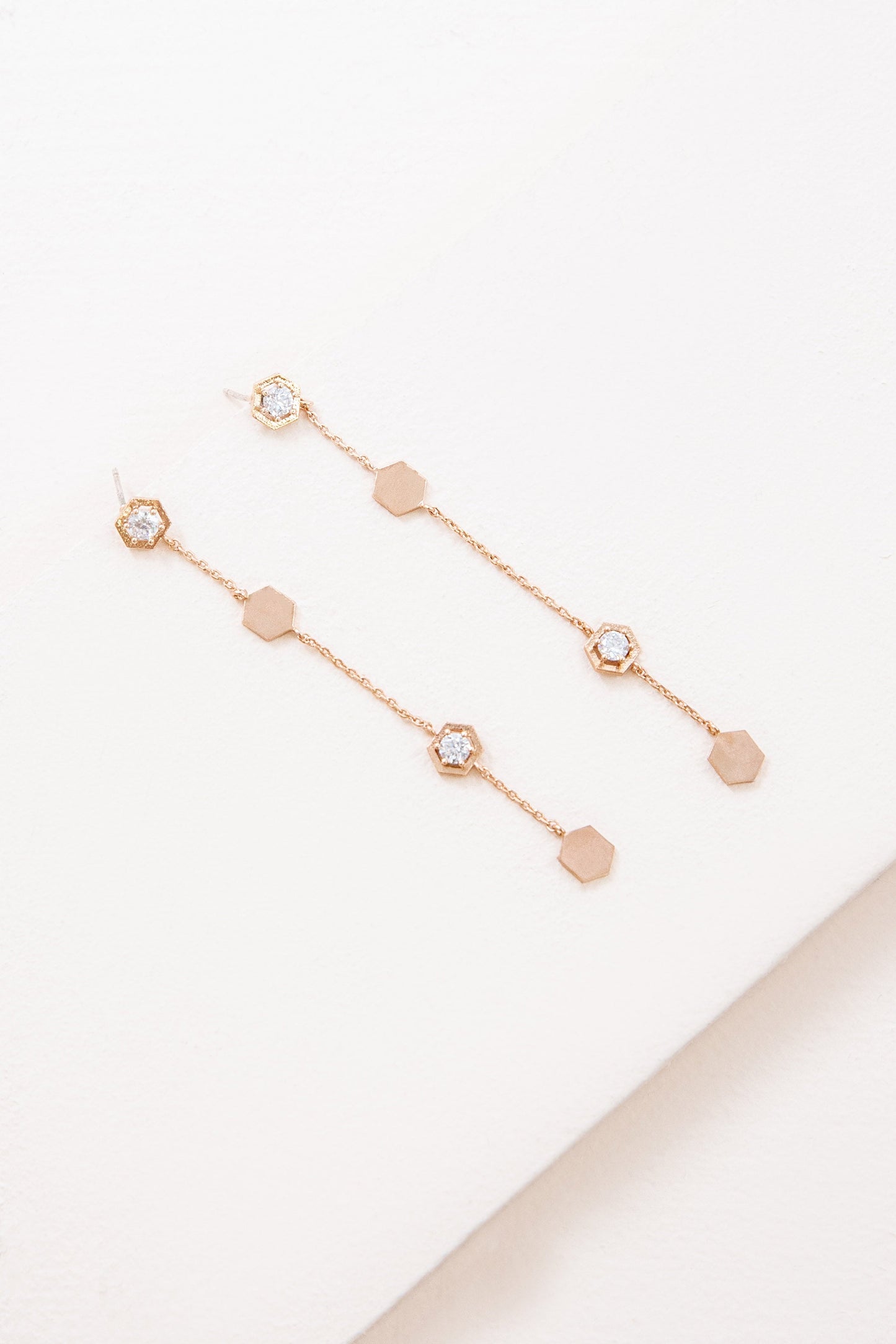 Geo Dangle Earrings