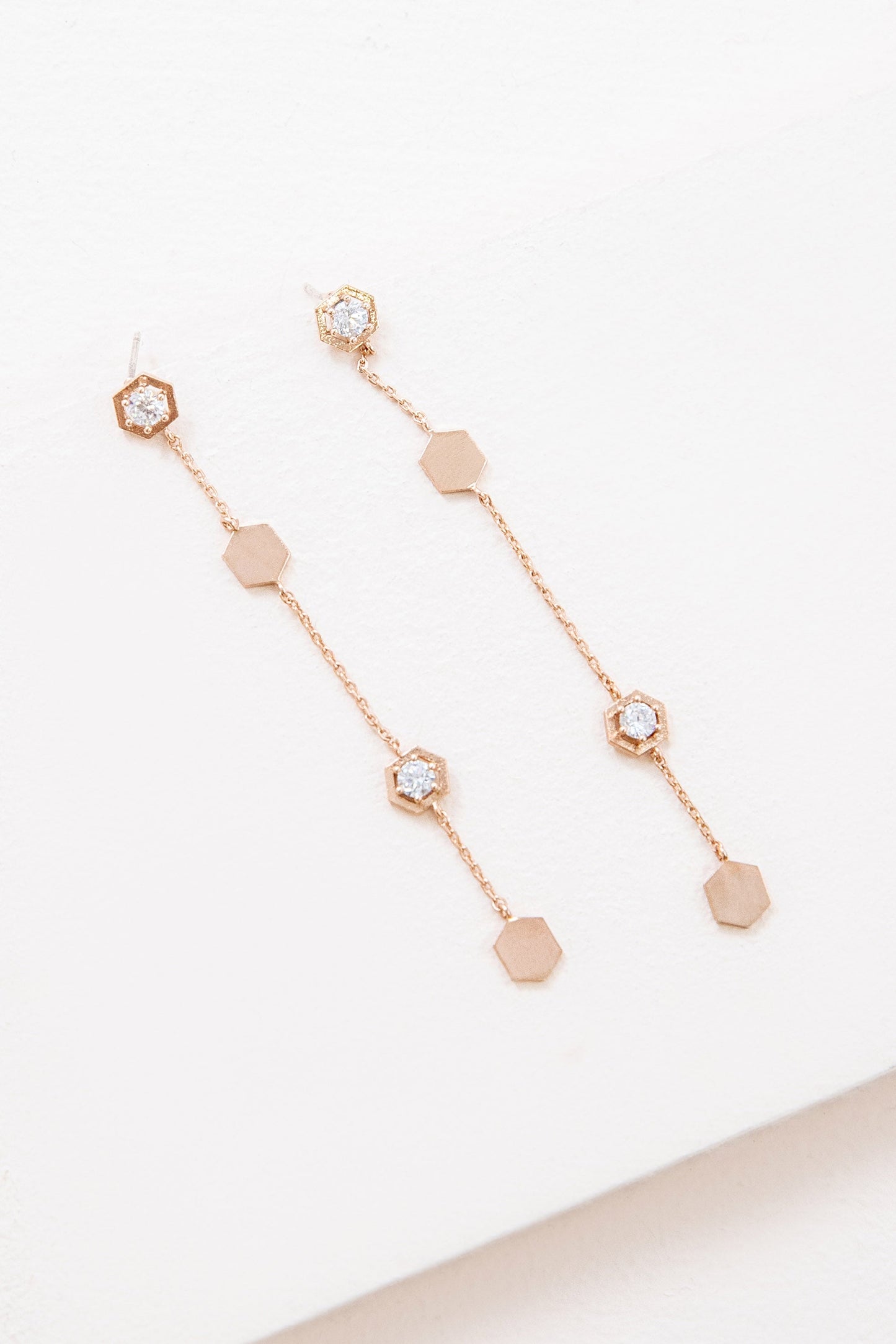 Geo Dangle Earrings
