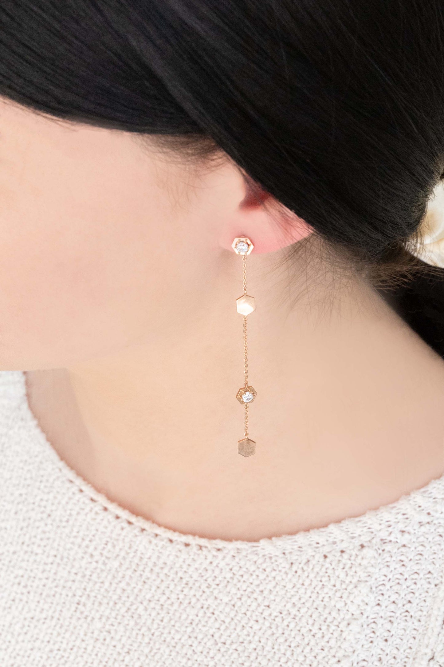 Geo Dangle Earrings