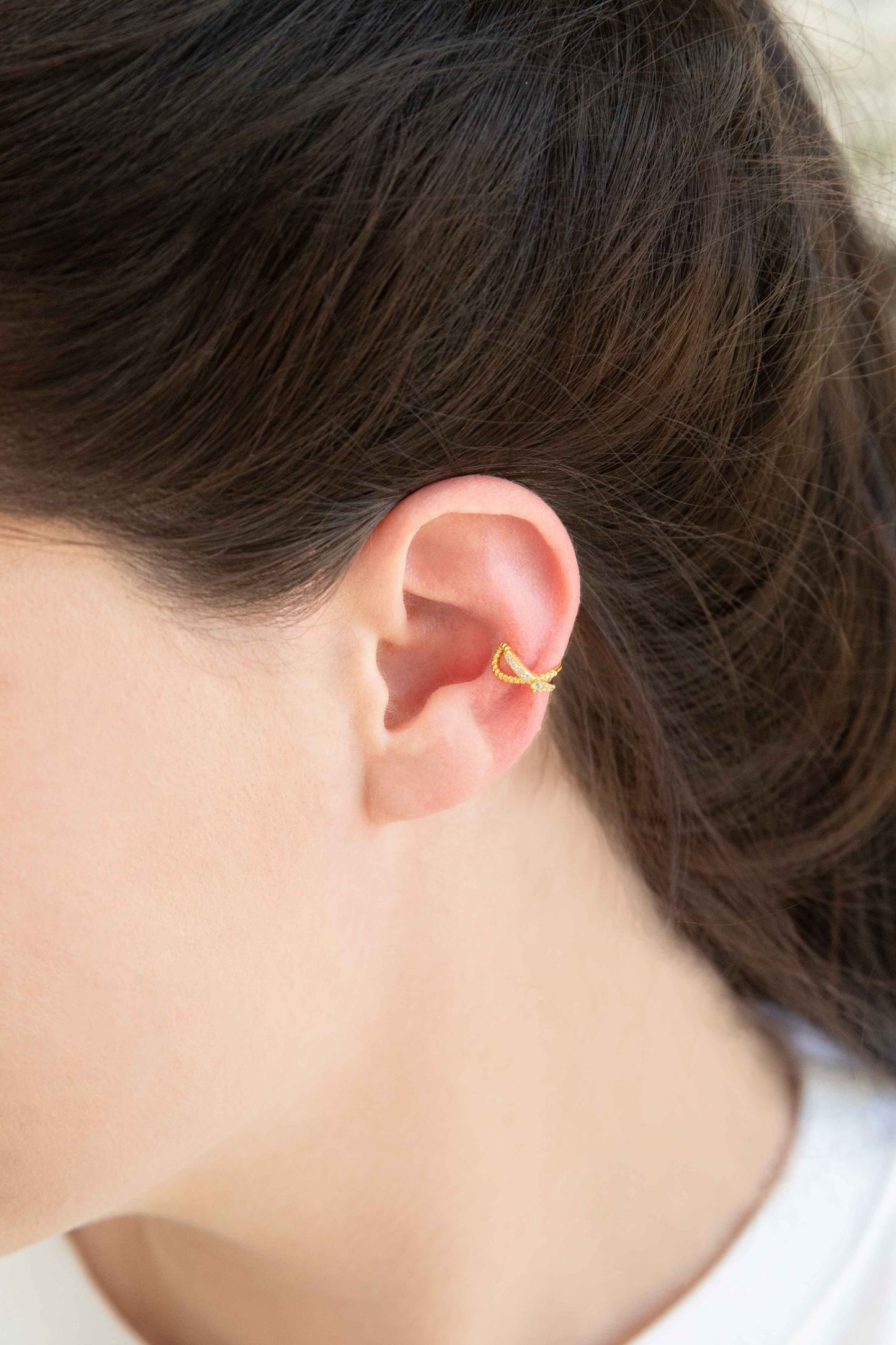 Infinity Ear Cuff (14K)