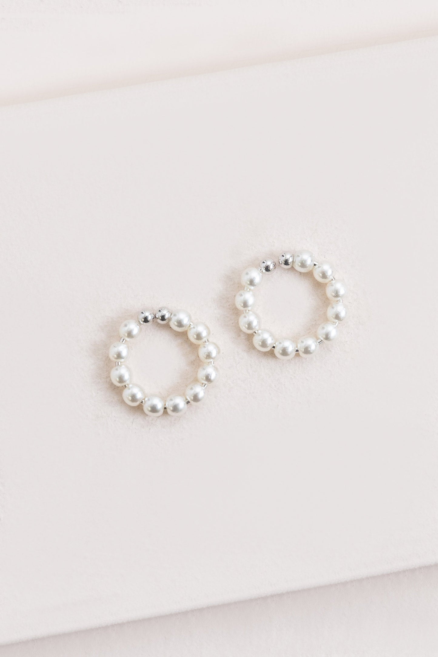 Pearl Cuff Earrings