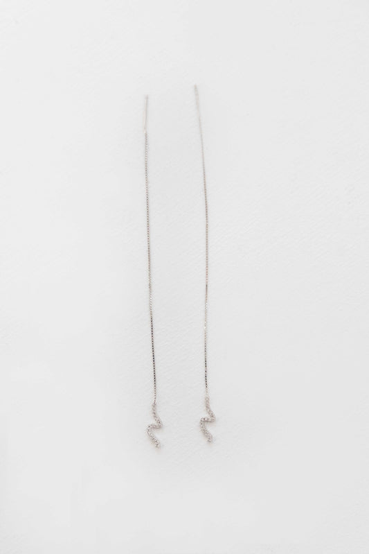 Scribble Threader Earrings