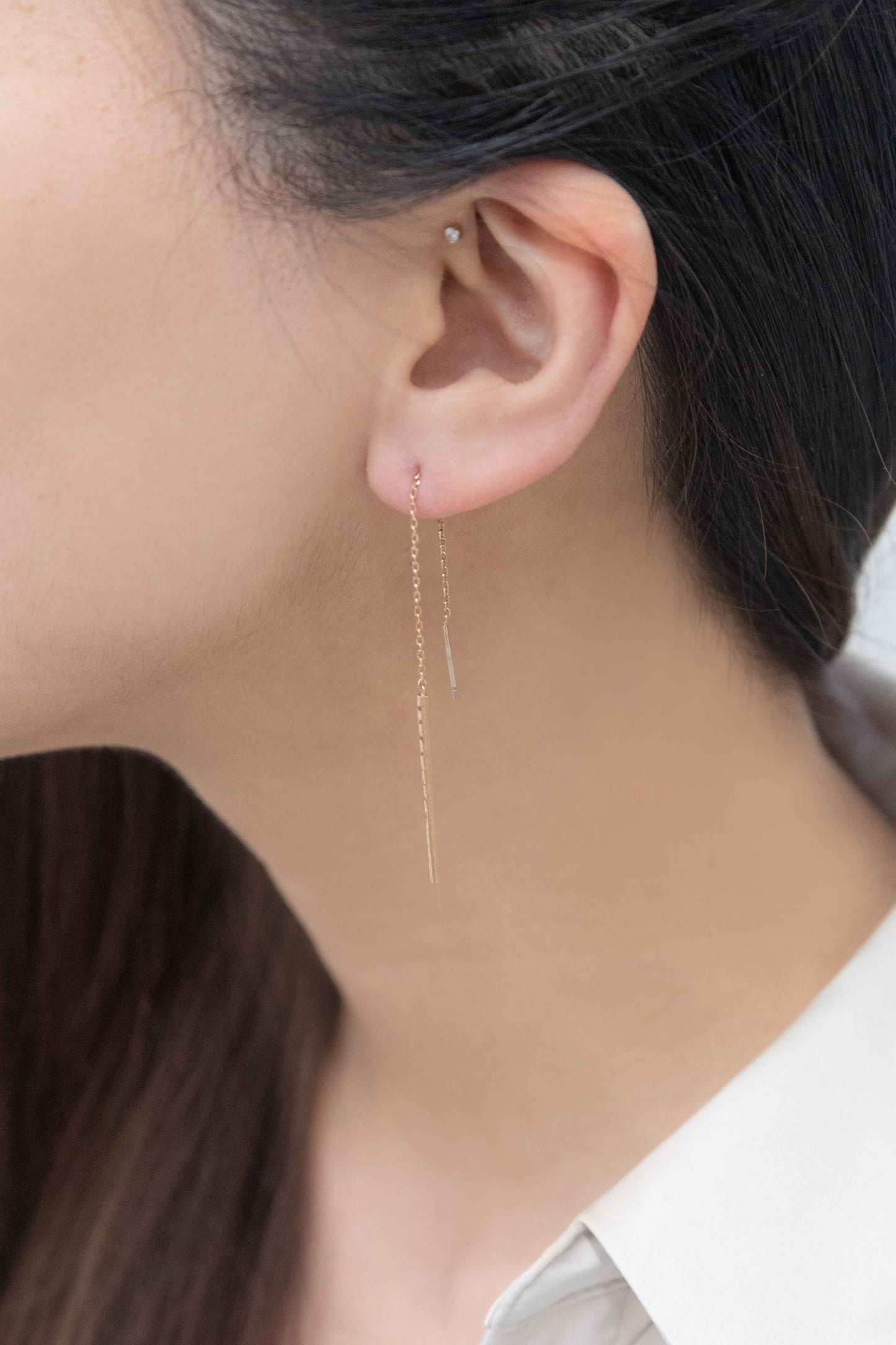 Eve Bar Threader Earrings