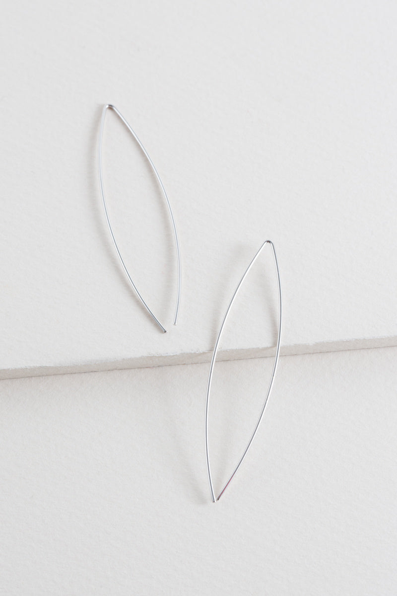 Arc Threader Earrings | Silver (sterl.)