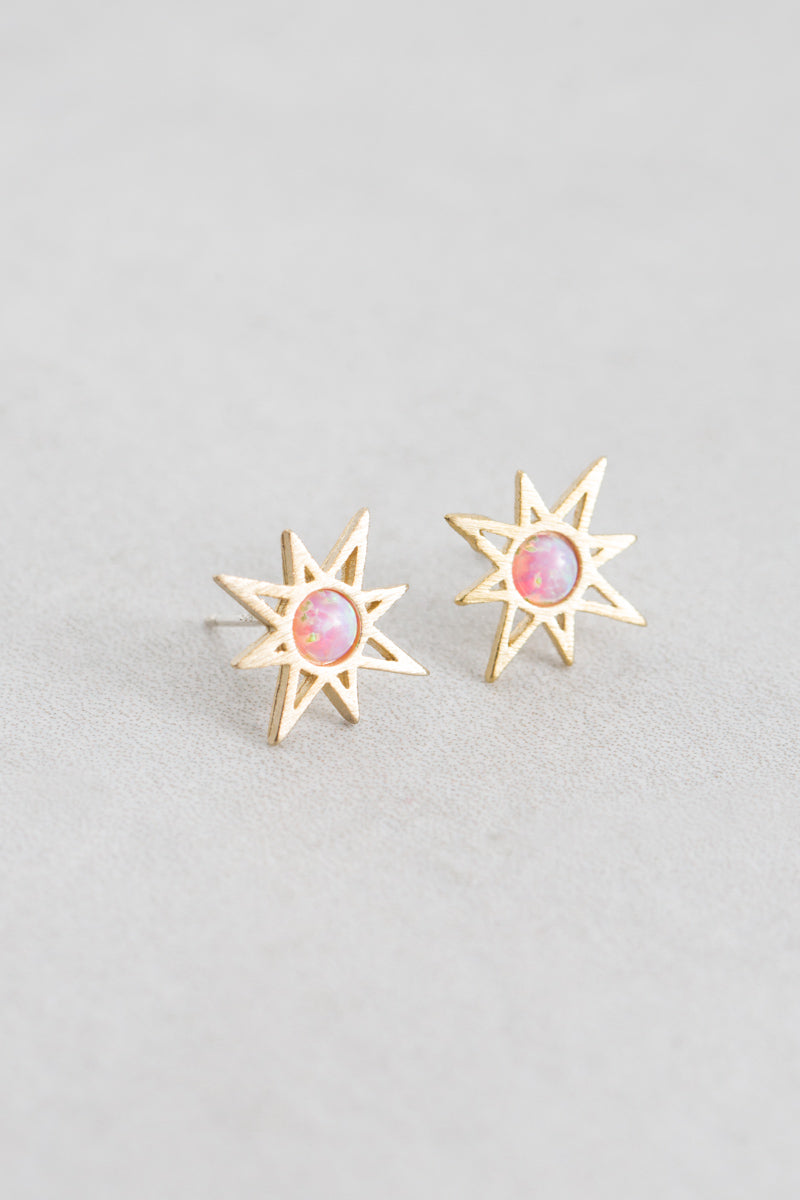 Pixum Sun Stone Earrings