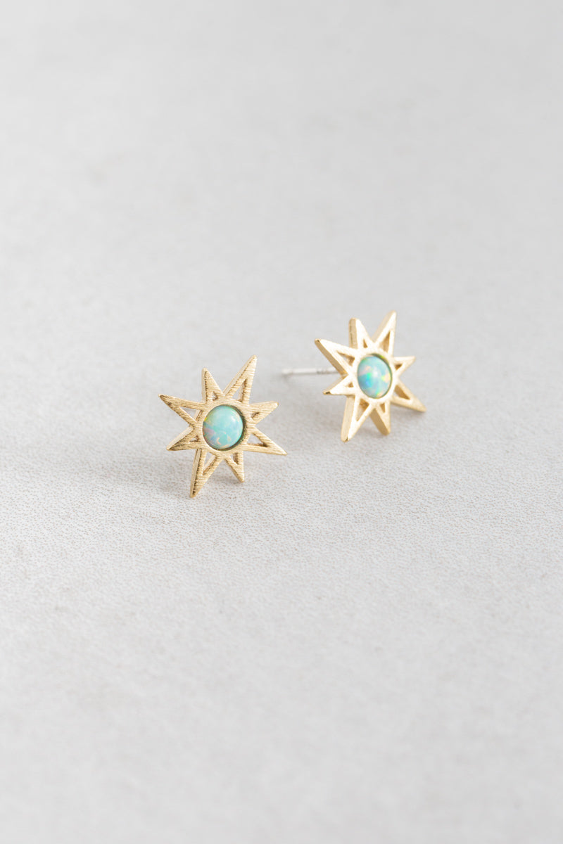 Pixum Sun Stone Earrings