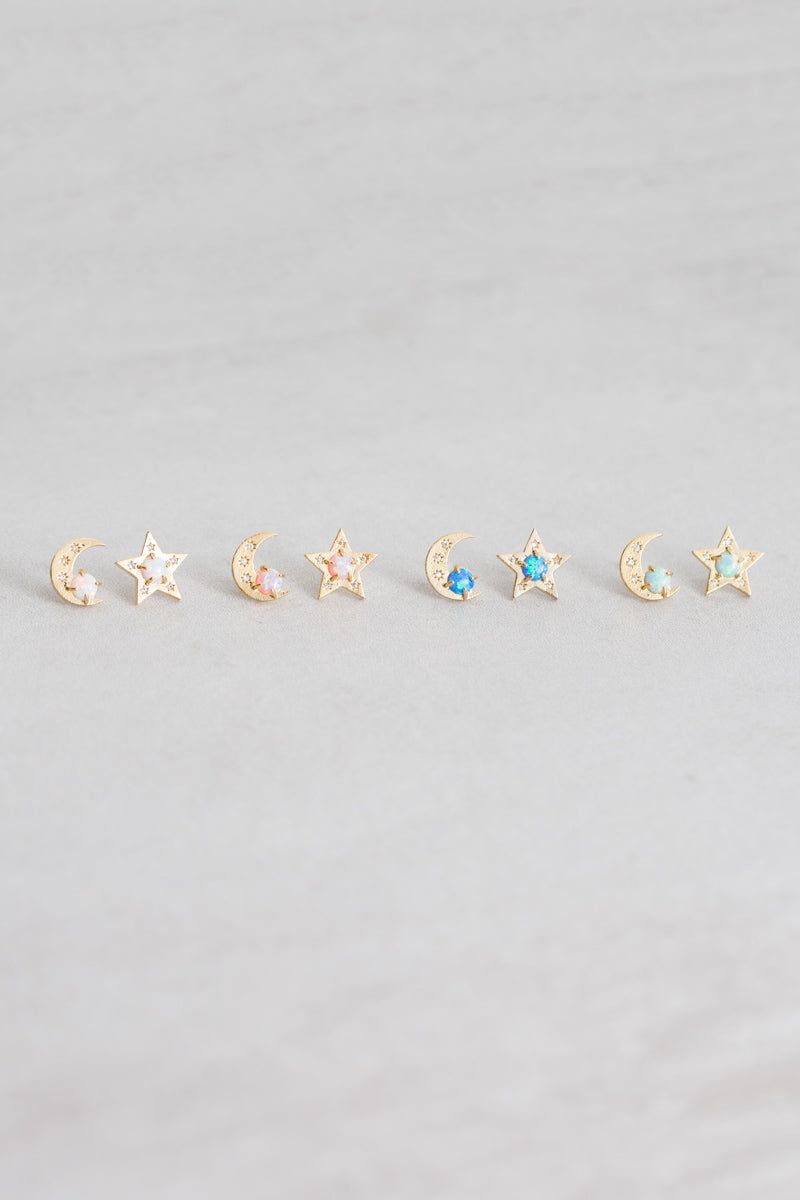 Pixum Celestial Stone Earrings