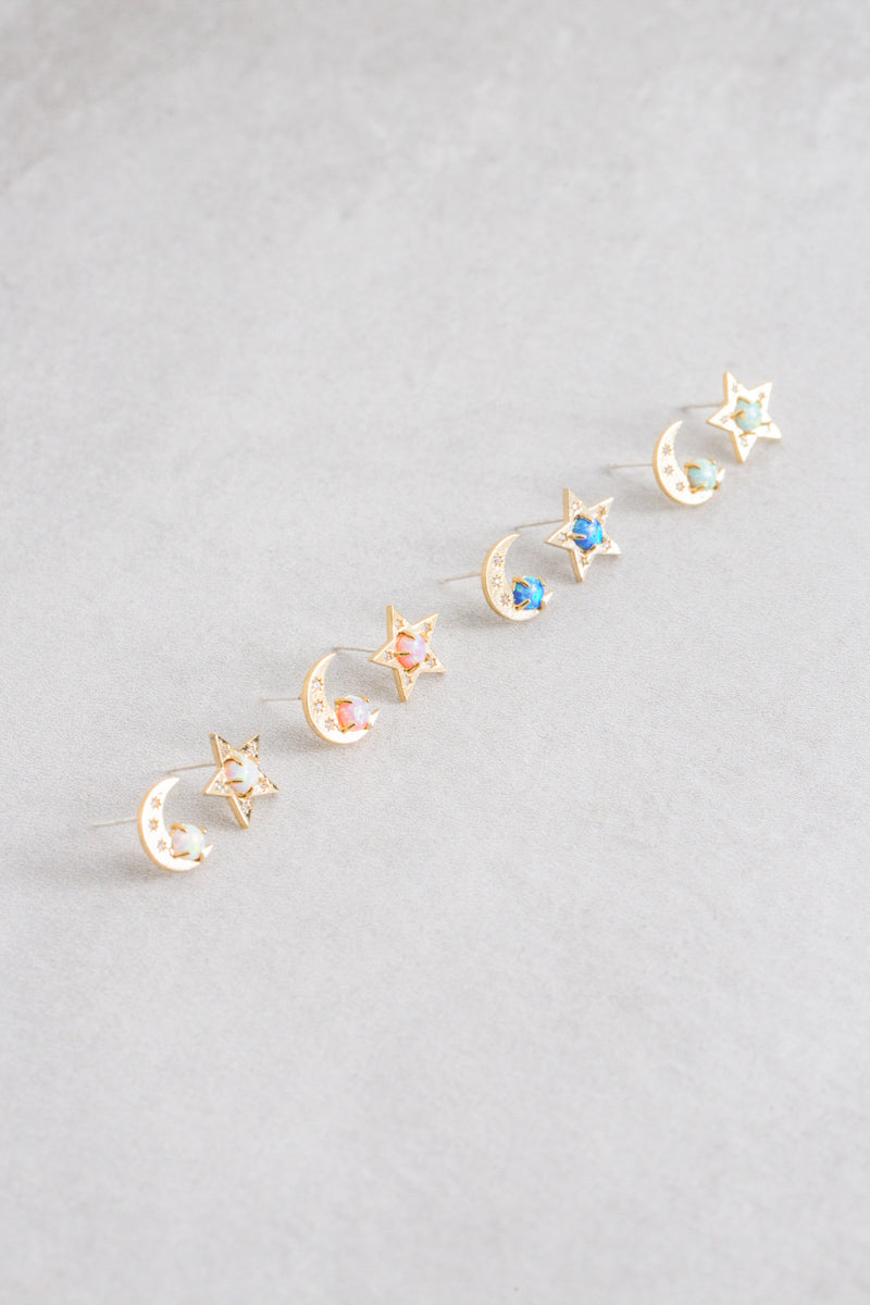 Pixum Celestial Stone Earrings