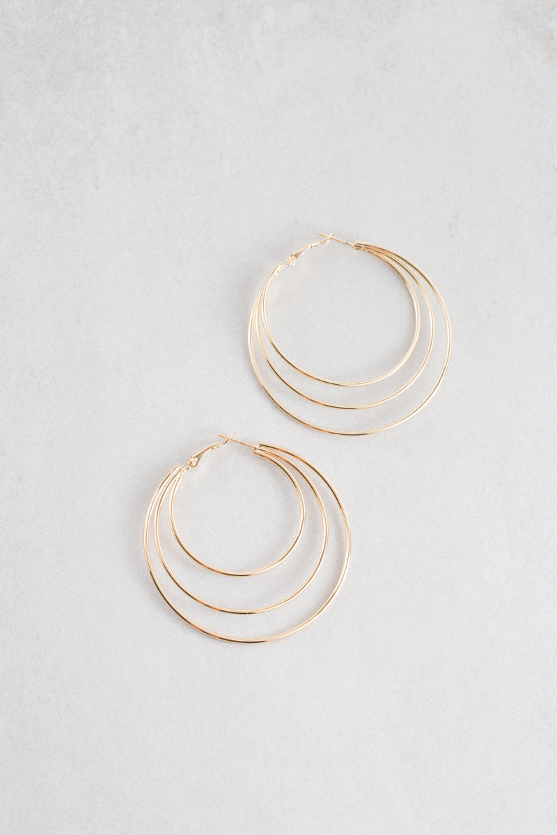Echo Hoop Earrings