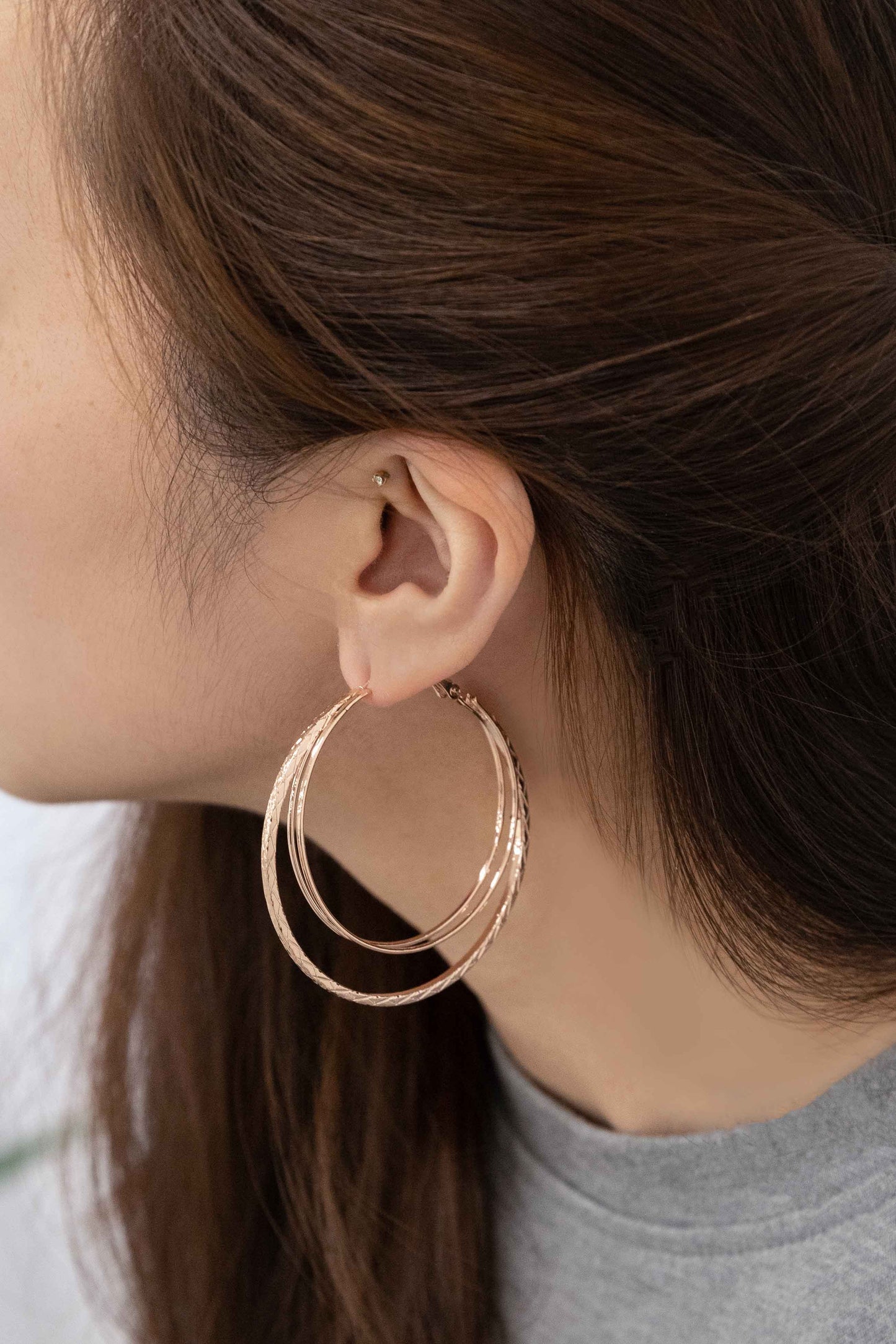Pantheon Hoop Earrings