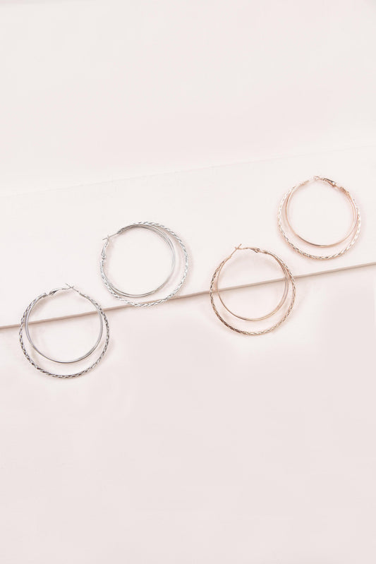 Pantheon Hoop Earrings