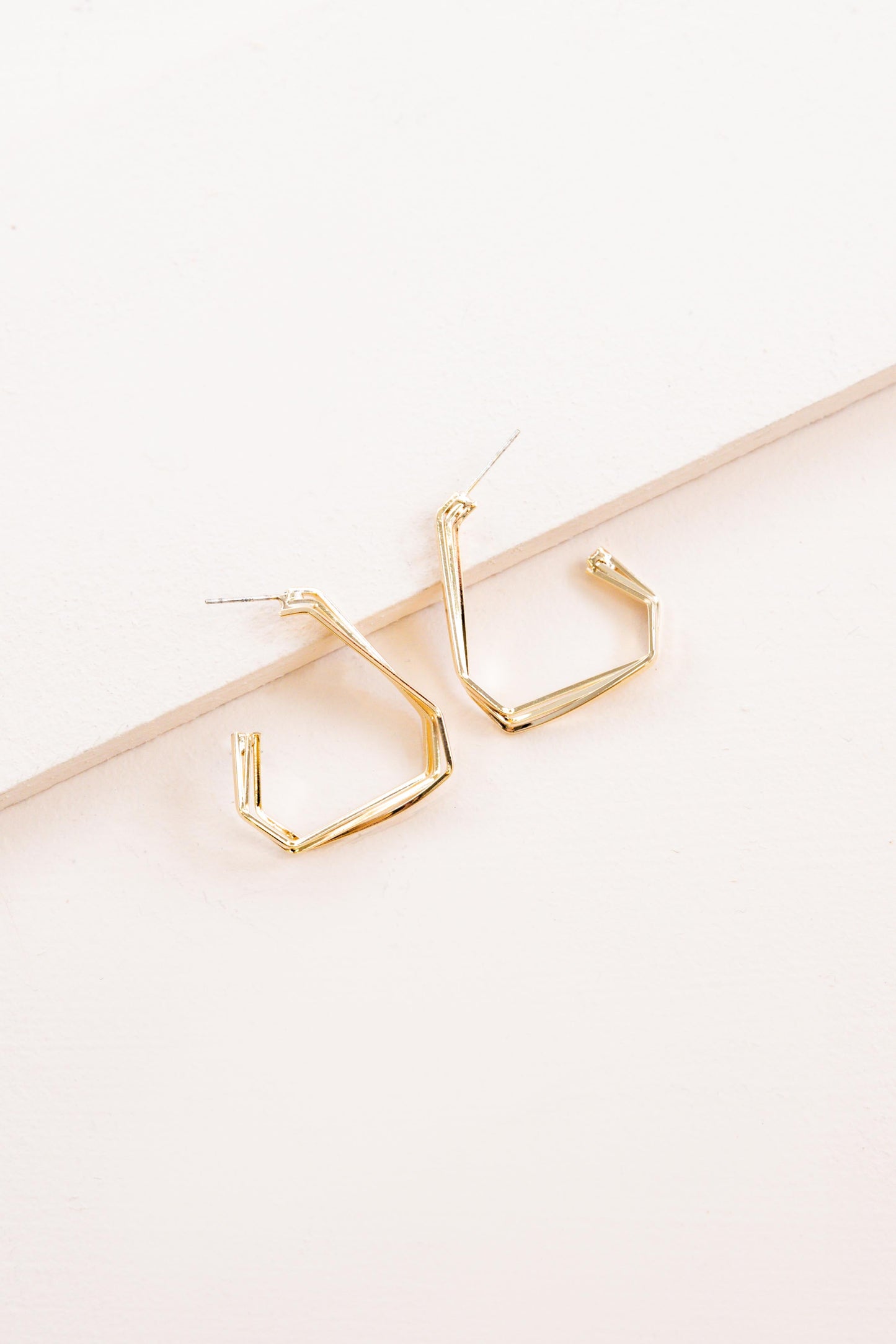 Avant Garde Hoop Earrings