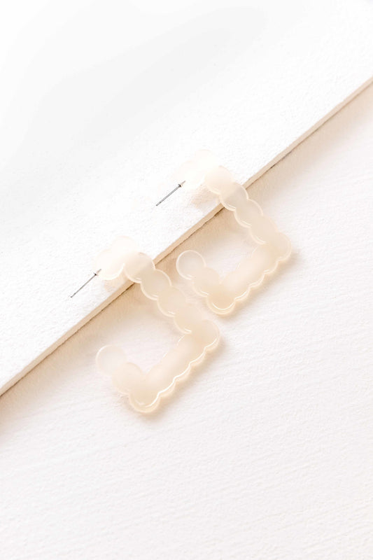 Bubbly Hoop Earrings
