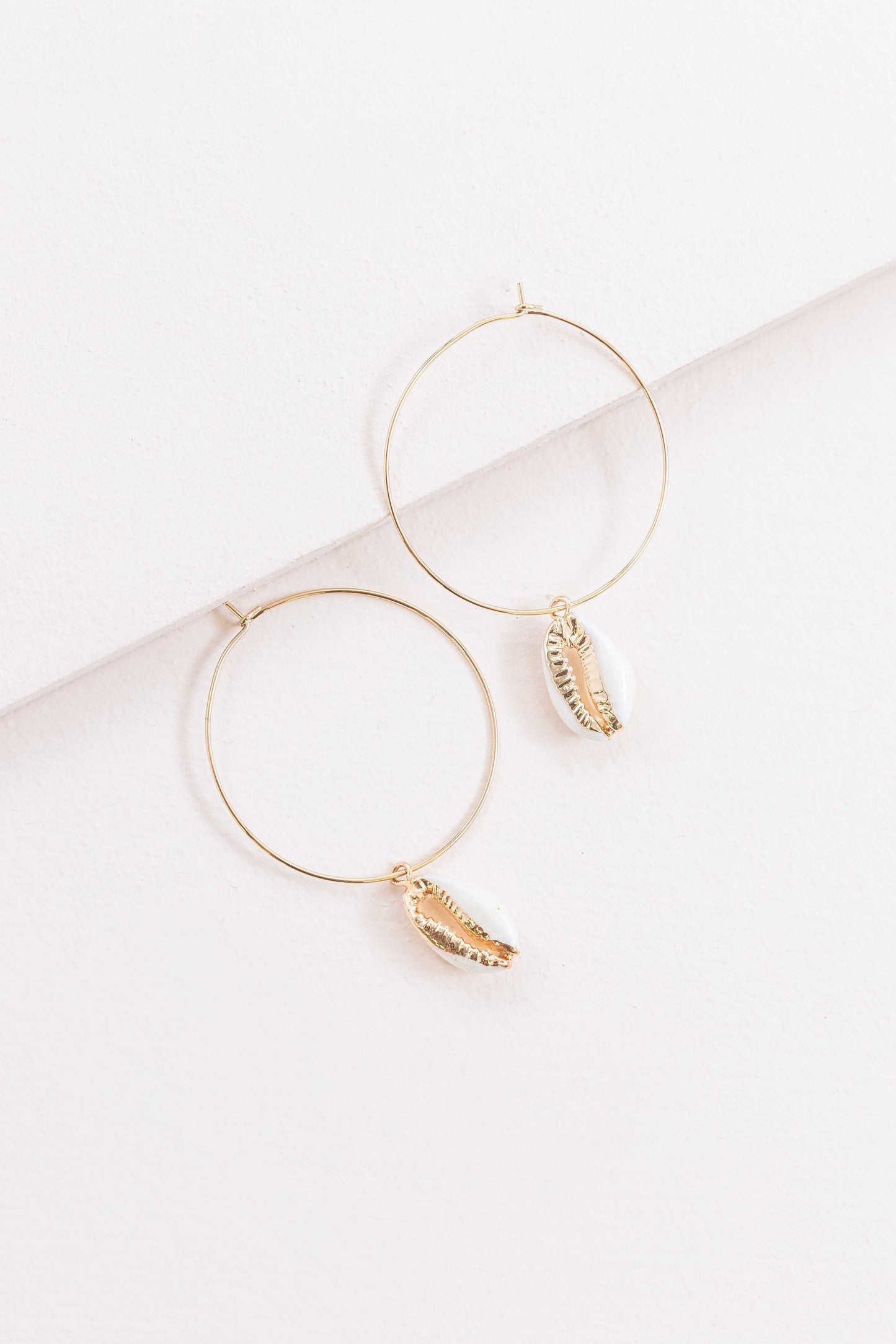 By the Shore Hoop Earrings (14K)