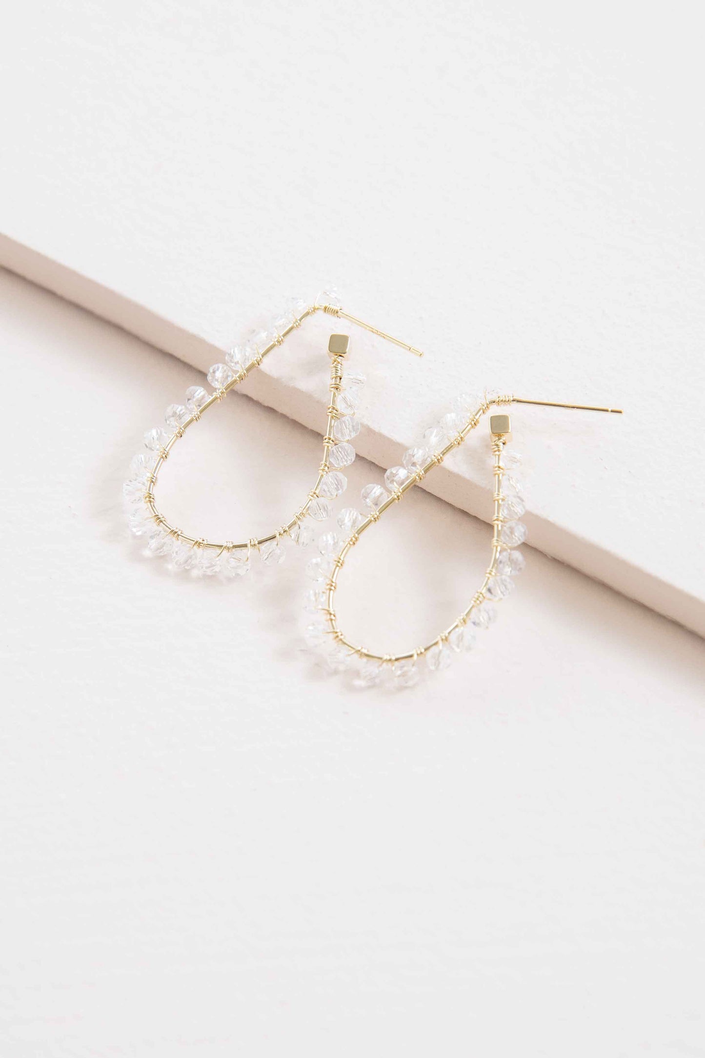 Delicate Drops Hoop Earrings