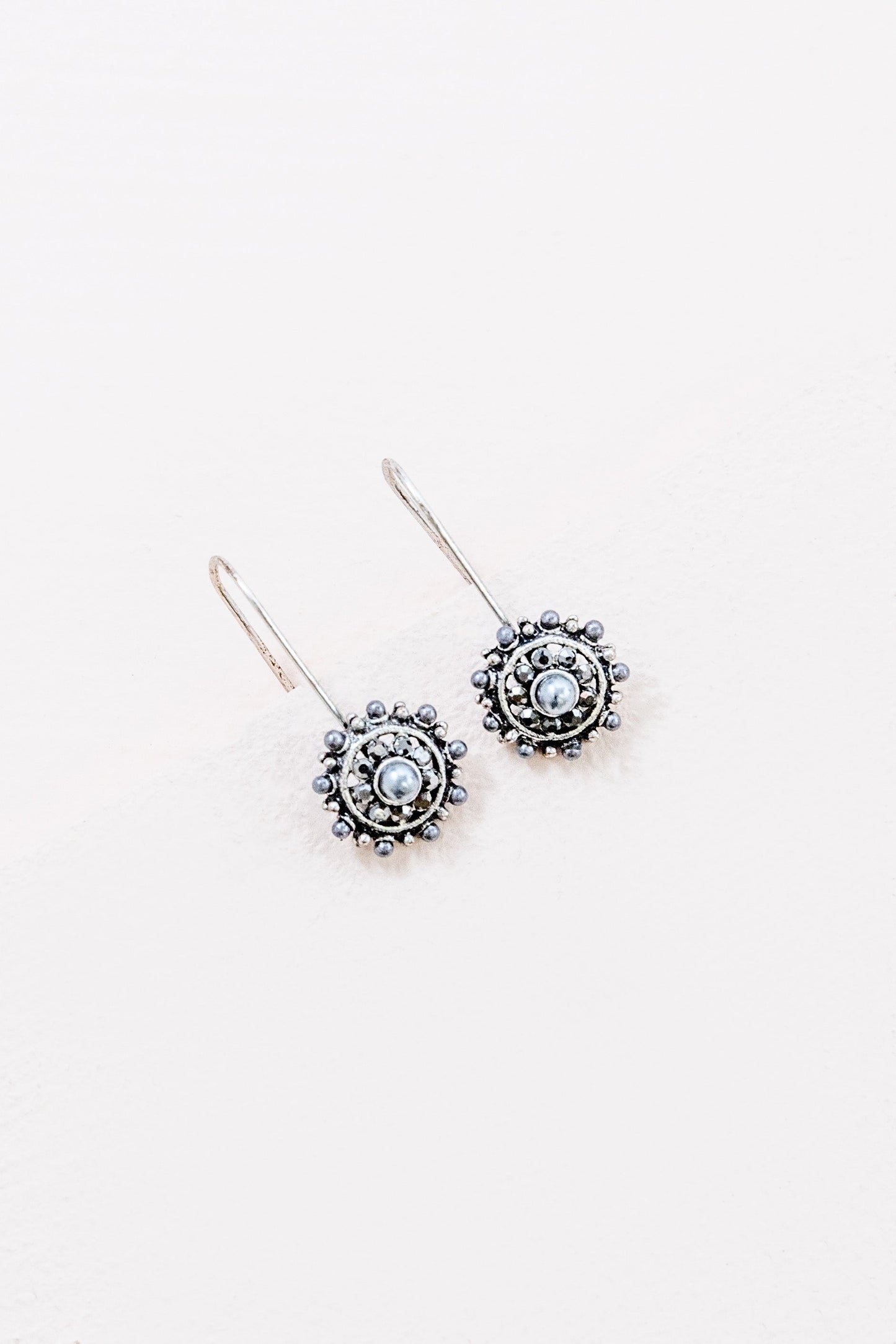 Zenovia Hook Earrings | Silver