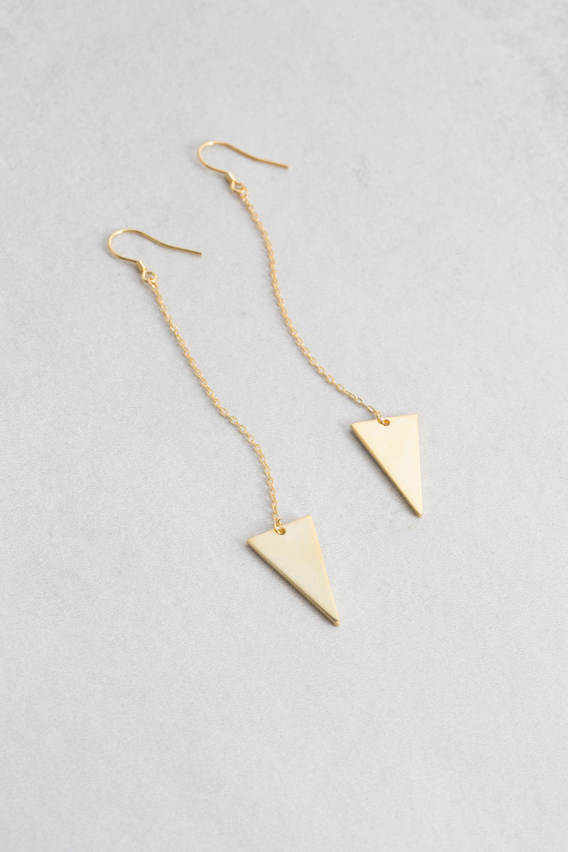 Journey Hook Earrings (14K)