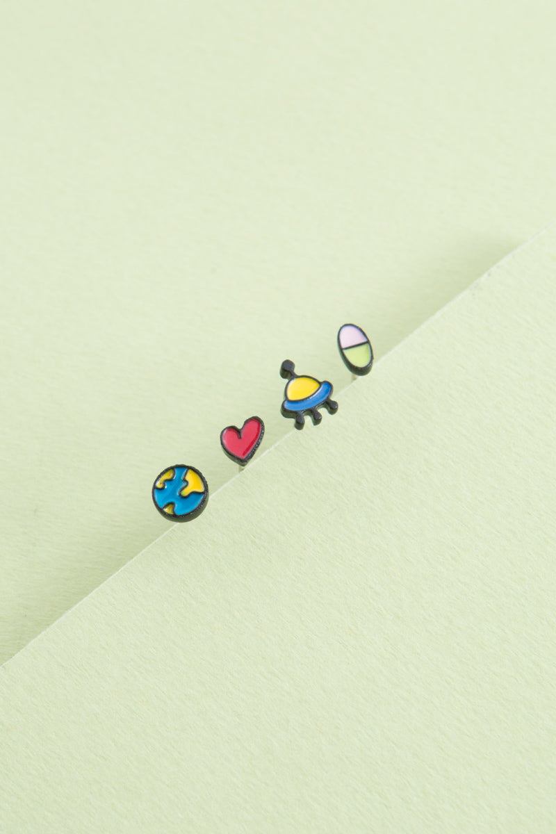Earthling Mismatched Earring Set