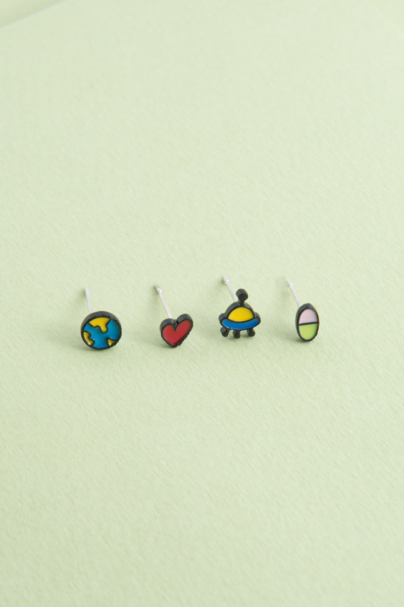 Earthling Mismatched Earring Set