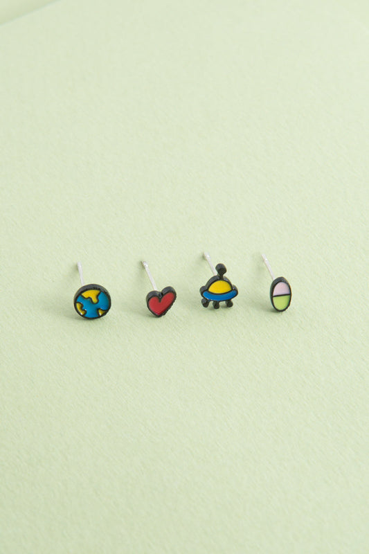 Earthling Mismatched Earring Set
