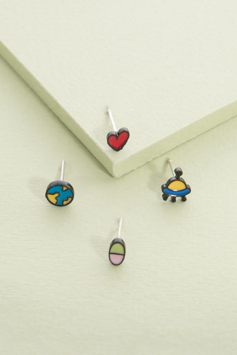 Earthling Mismatched Earring Set