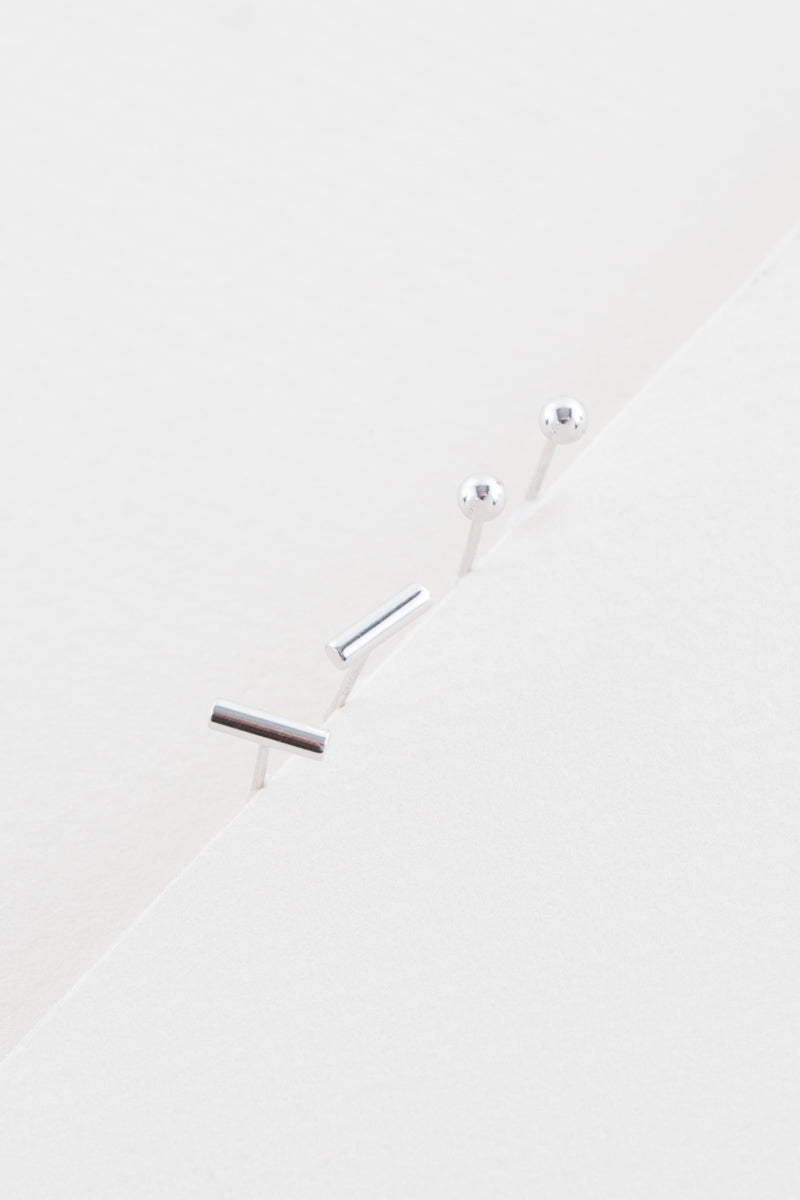 All Day Everyday Earrings | Silver (sterling)
