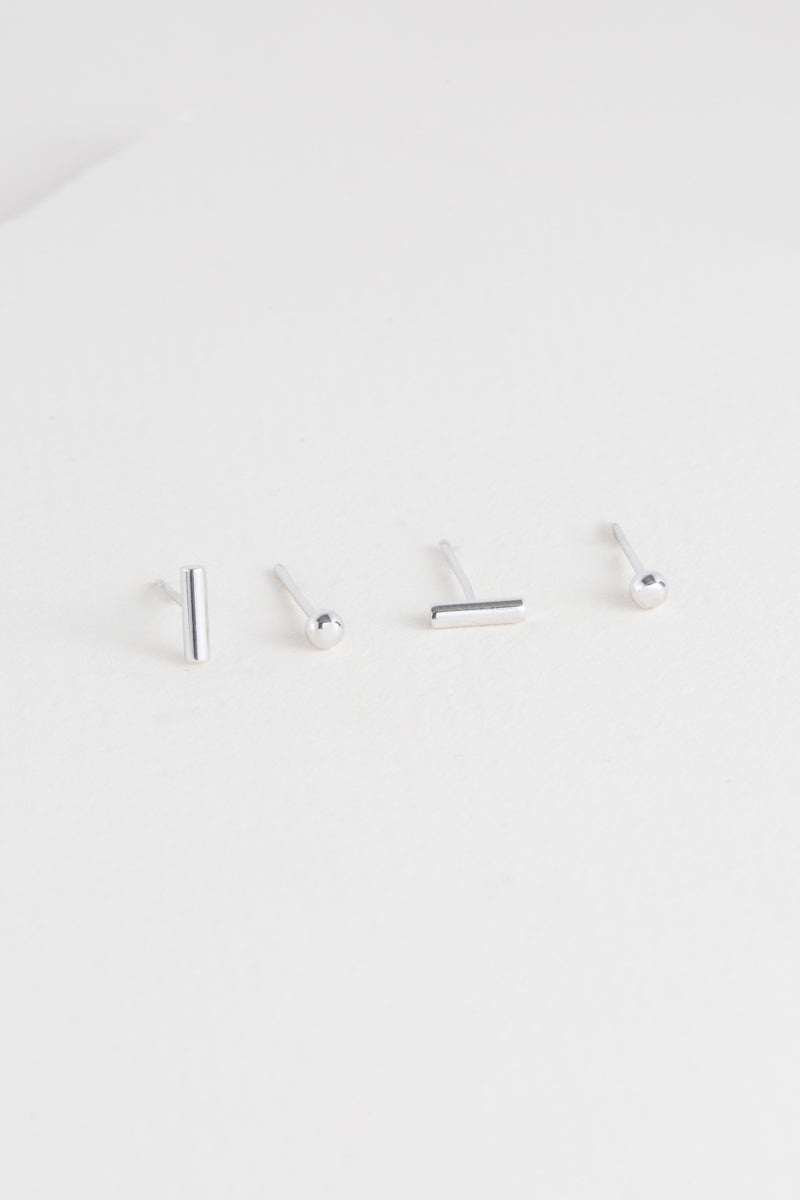 All Day Everyday Earrings | Silver (sterling)
