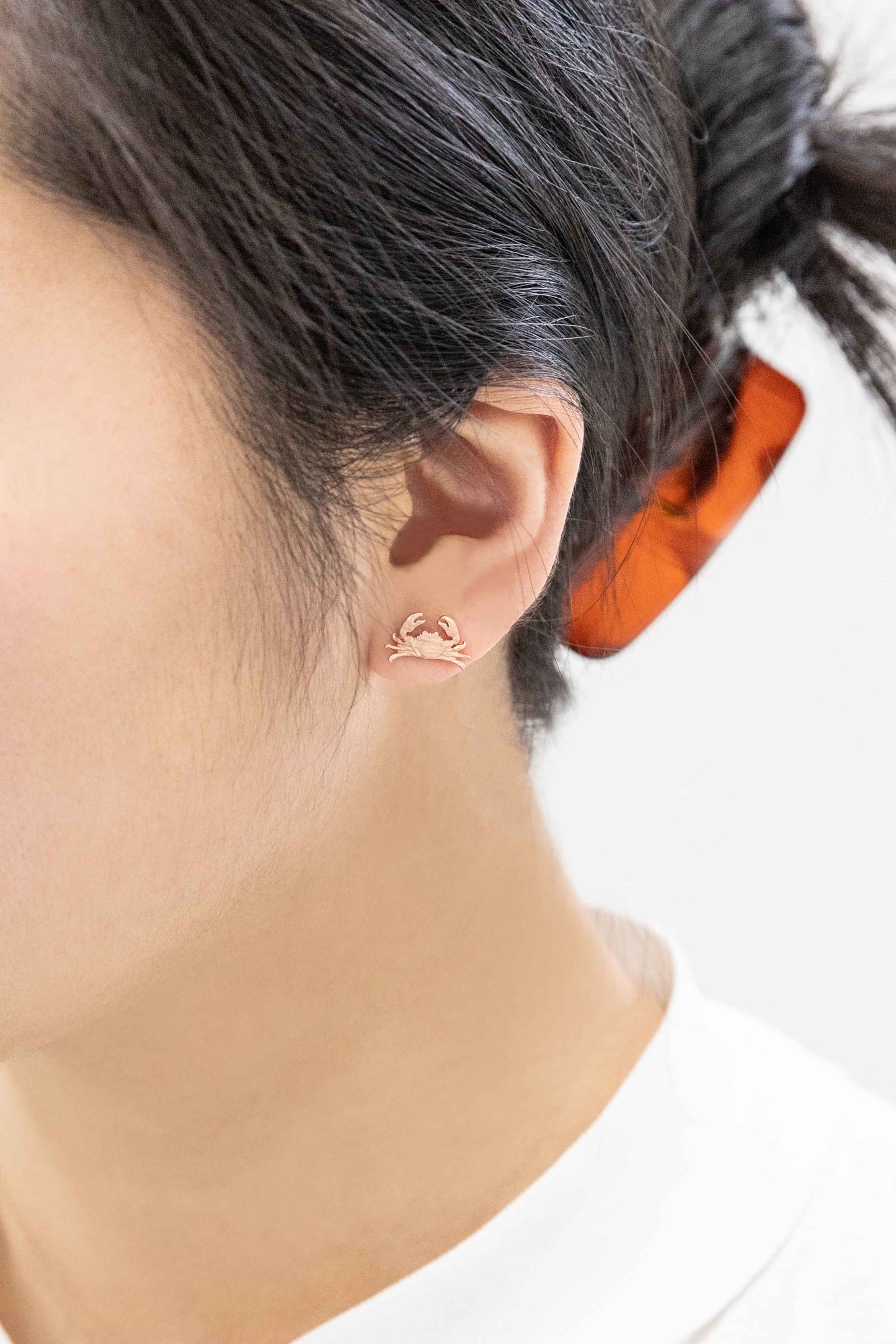 Maryland Crab Earrings (18K & 24K Gold)