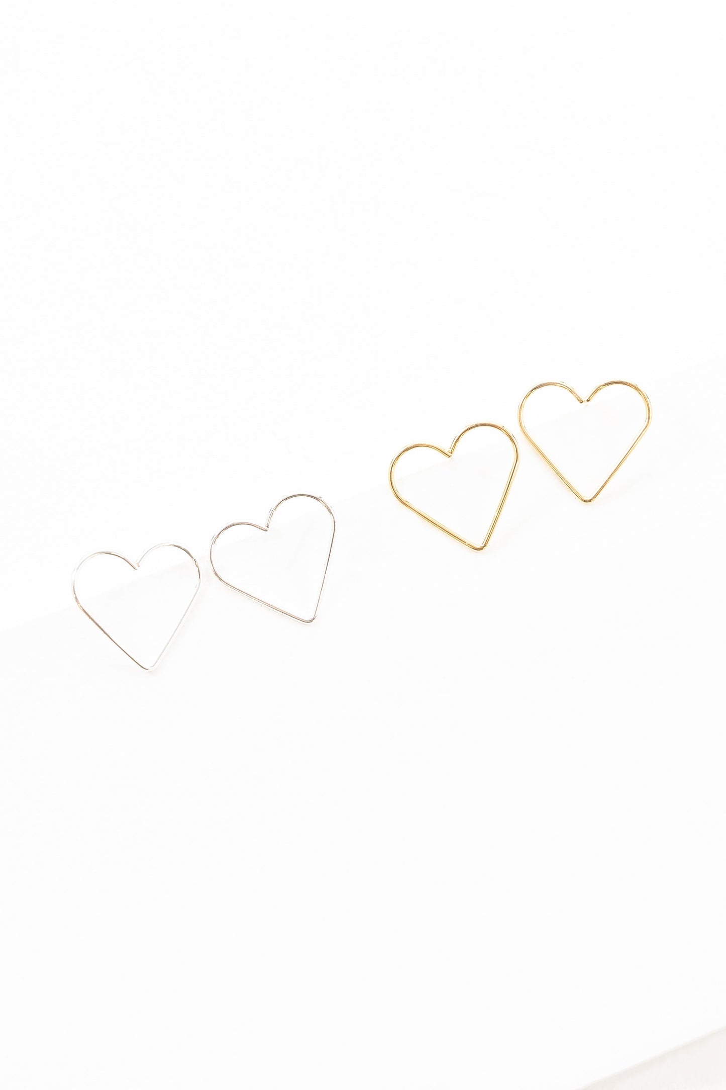 Hearts Content Stud Earrings (14K)