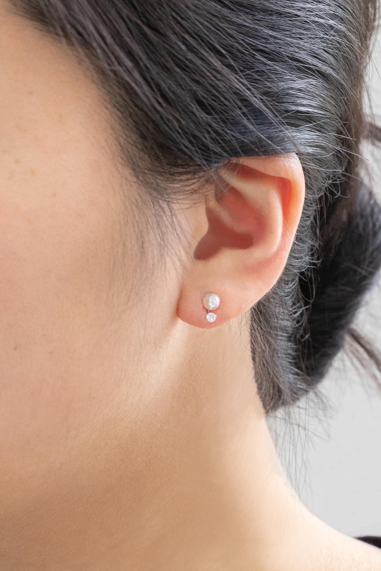 Chantilly Pearl Earrings (Sterling Silver)