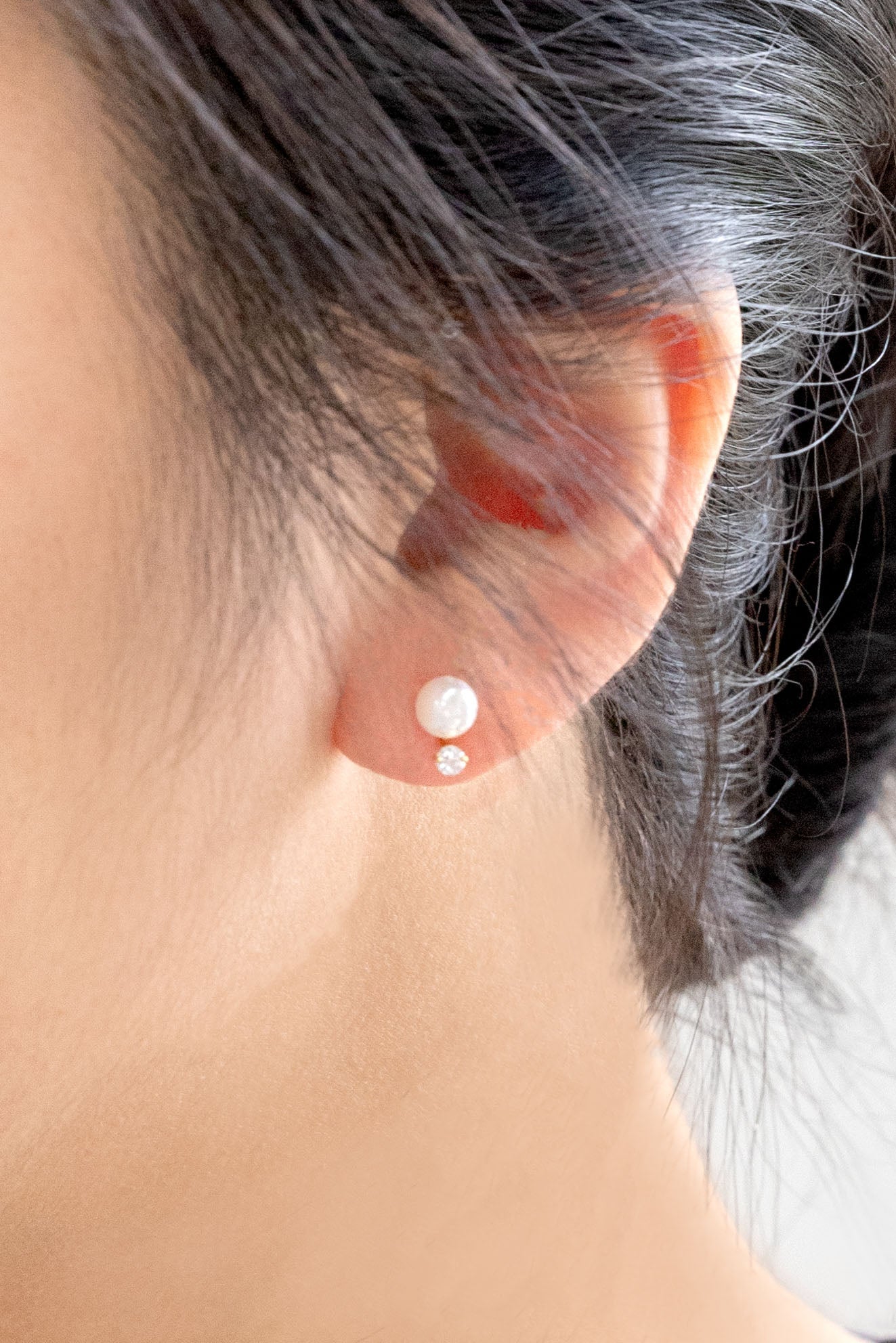 Chantilly Pearl Earrings (Sterling Silver)