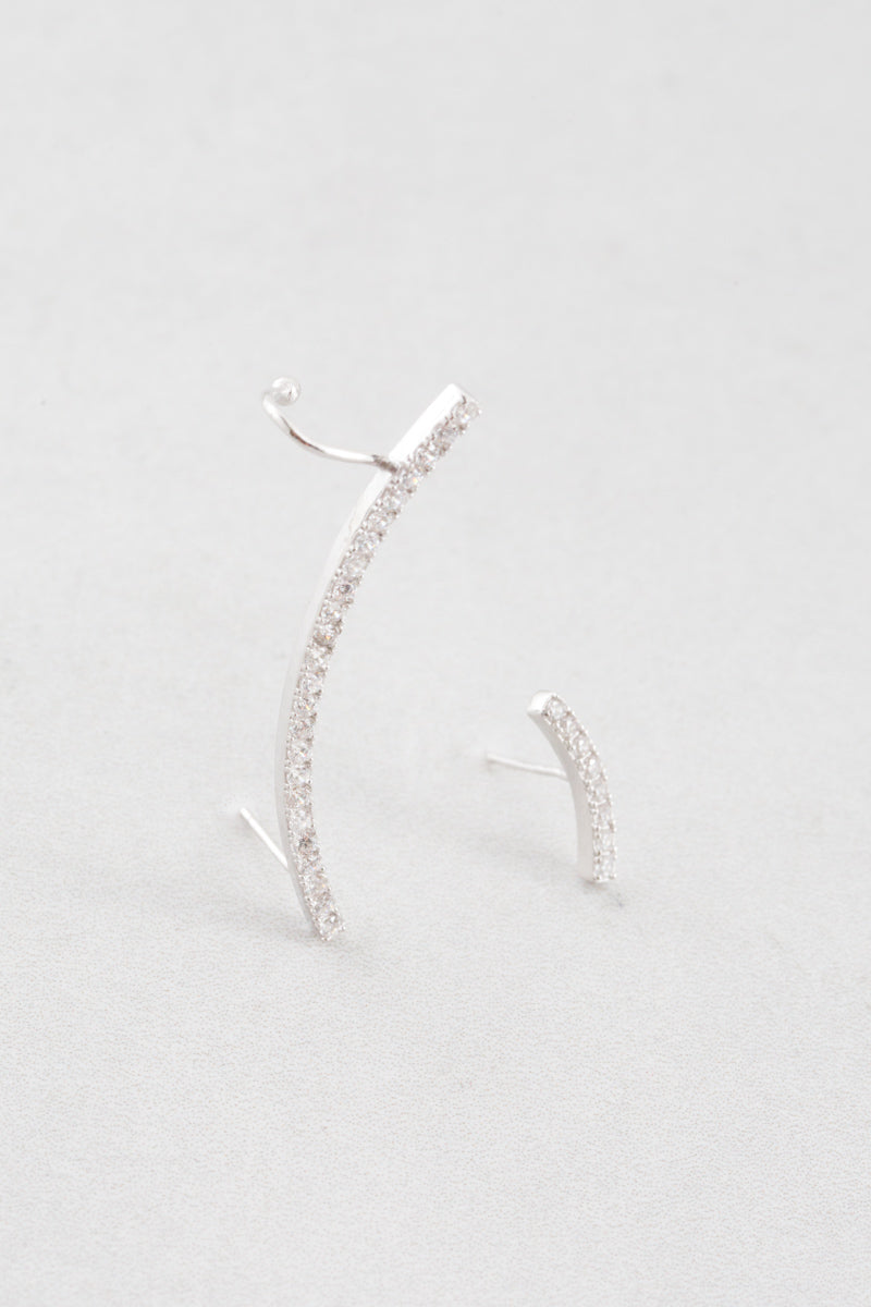 Eye of the Beholder Earrings (Sterl. Right Cuff)