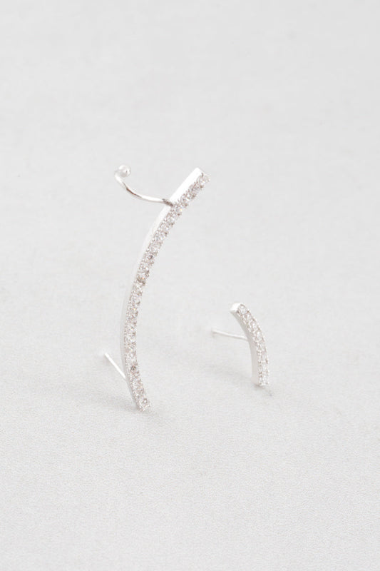 Eye of the Beholder Earrings (Sterl. Right Cuff)