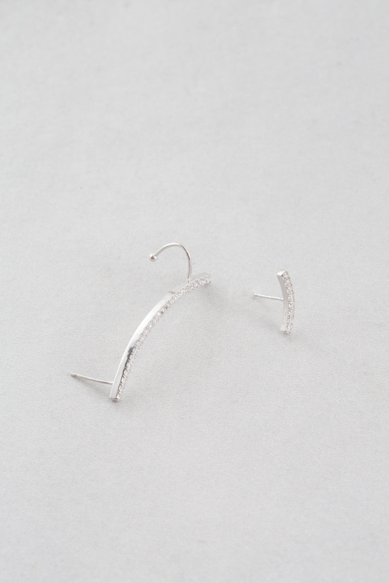 Eye of the Beholder Earrings (Sterl. Right Cuff)