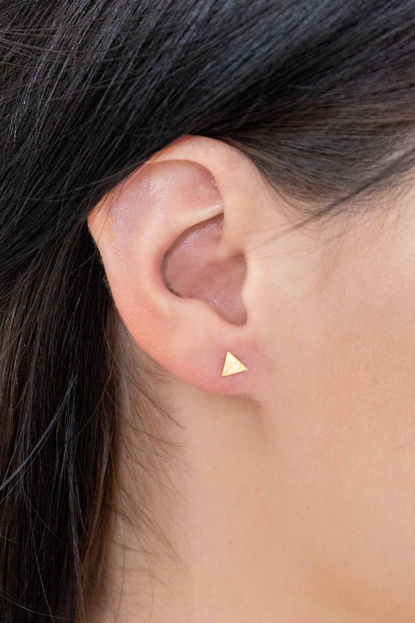 Geometric Shapes Mismatched Earrings | Gold (14K)