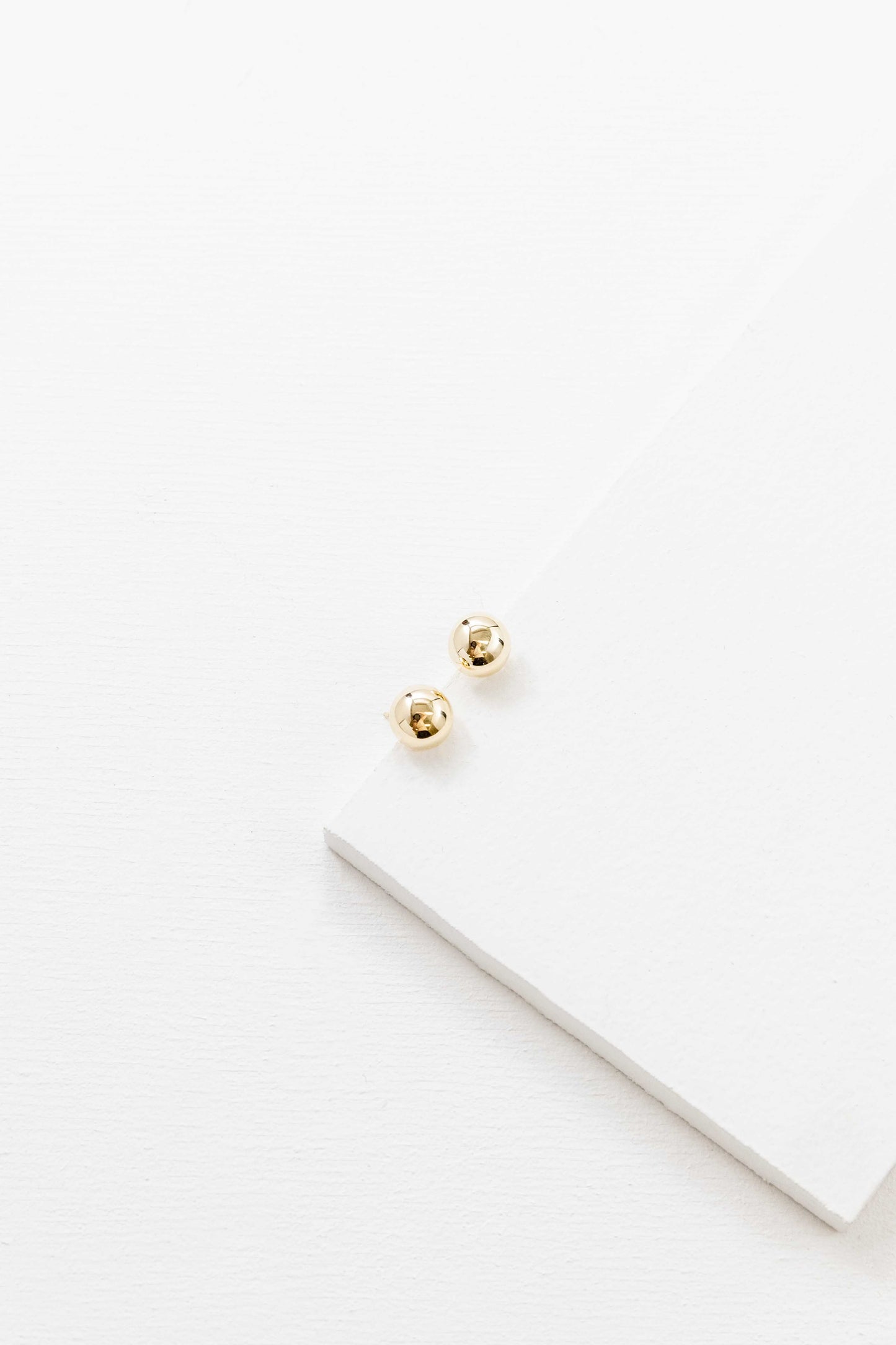 Golden Globe Earrings (14K)