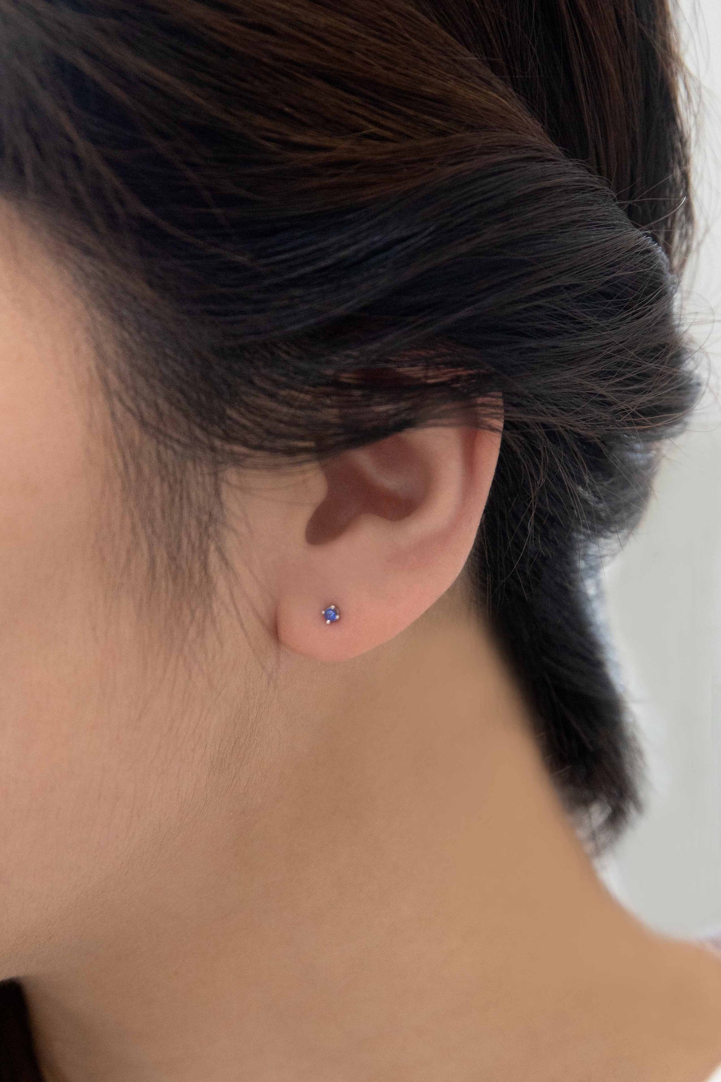 Dainty Stud Stone Earrings
