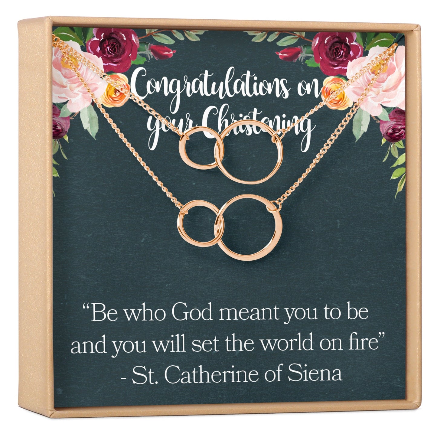 Baptism and Christening Necklace, Multiple Styles