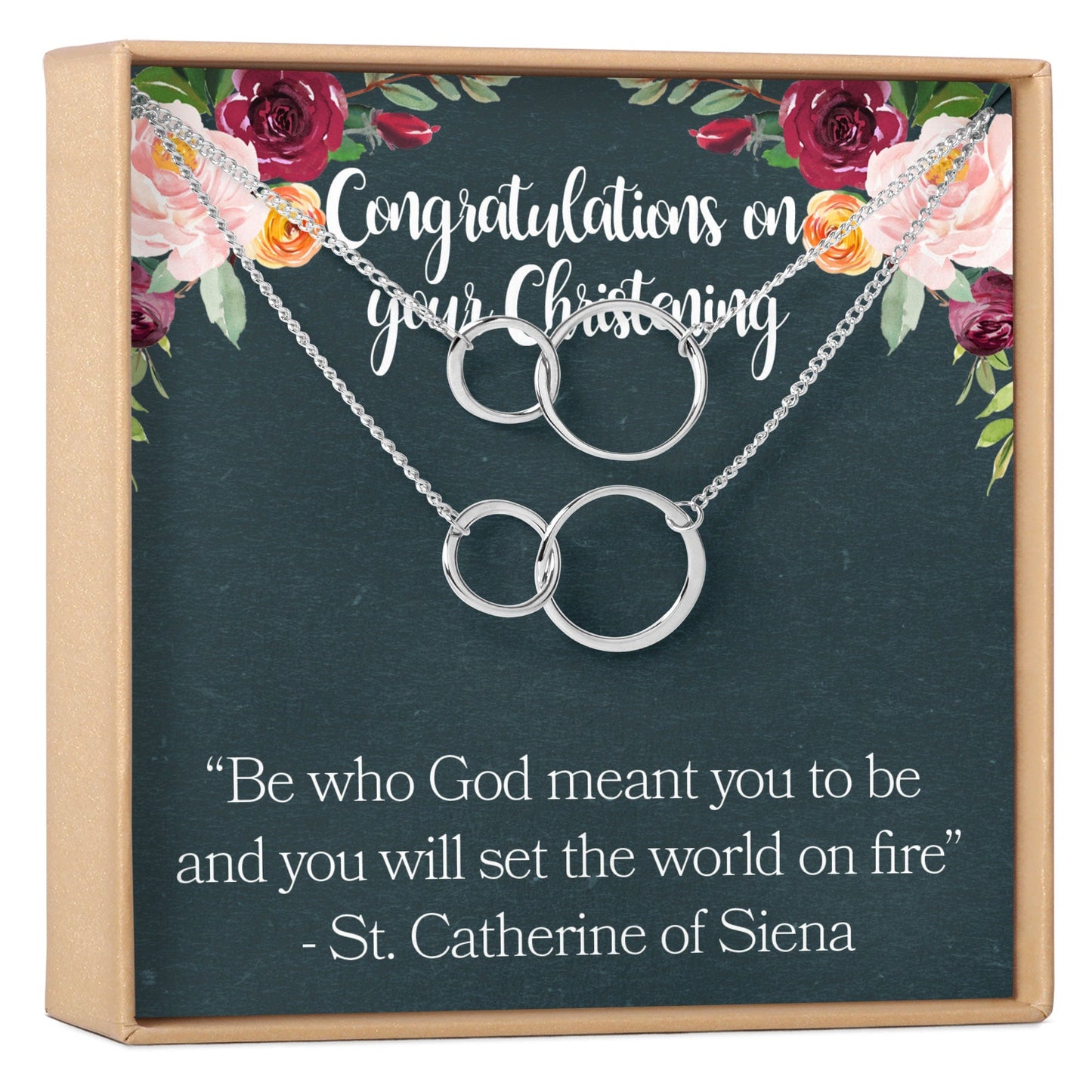 Baptism and Christening Necklace, Multiple Styles