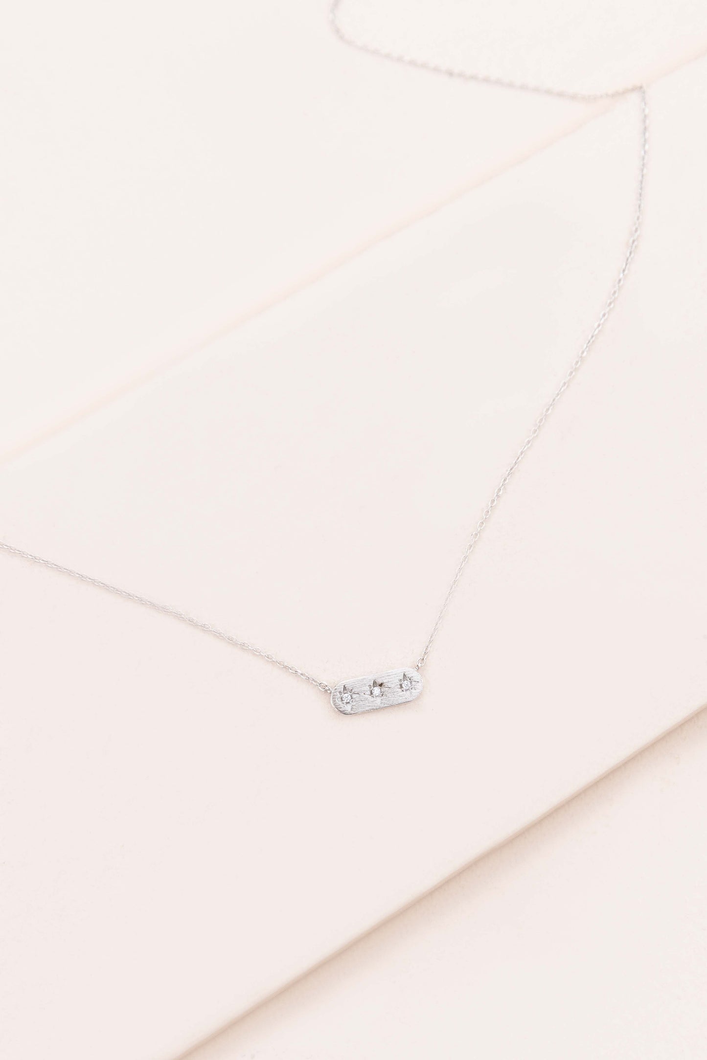 Tri Star Necklace