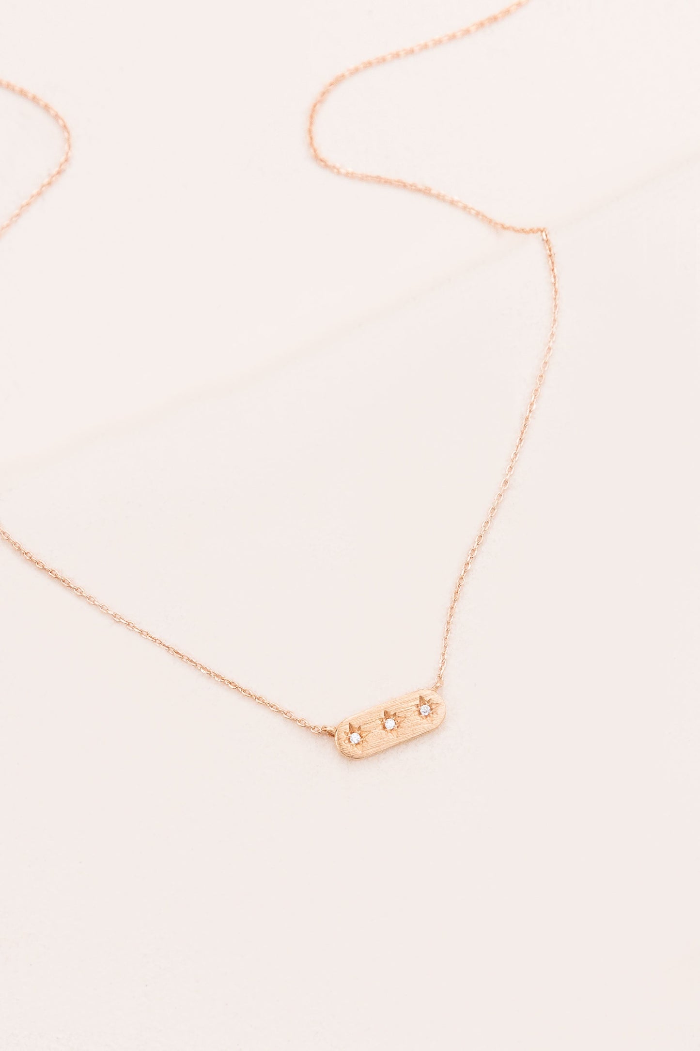 Tri Star Necklace